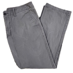 3/$20 Old Navy Gray Broken-In Straight Leg Pants